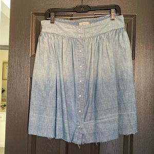Current Elliott denim skirt